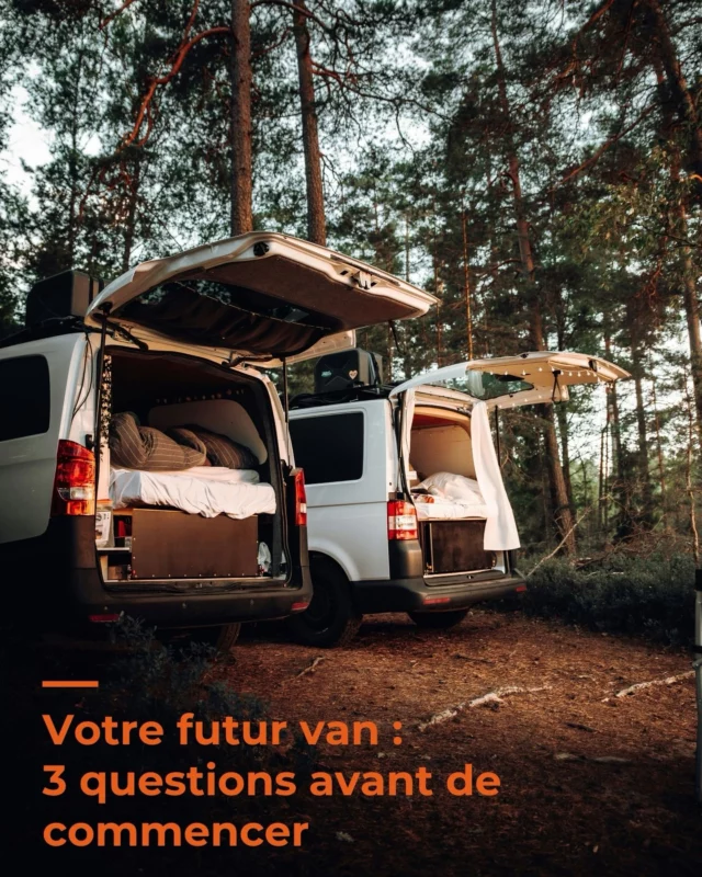 Au début, on imagine surtout les endroits où l’on va se réveiller 🚐

Puis viennent les questions : Où dormiront les enfants ? Où ranger les vélos ? Est-ce qu’on aura envie de refaire le lit tous les soirs ?

C’est là que votre projet commence à prendre forme.

Partir à deux quelques week-ends ou plusieurs semaines en famille, ça ne demande pas le même aménagement. Et chacun a son indispensable : un bon couchage, de quoi cuisiner, une douche après la randonnée…

Ces trois questions sont un point de départ. Chez Van Passion, on en discute avec vous avant de passer au concret, pour comprendre ce qui vous sera vraiment utile une fois sur la route.

Et vous, quel équipement aurait sa place en premier dans votre van ? Dites-nous en commentaire 👇

📍 Aménagement sur mesure à Blanzat, dans le Puy-de-Dôme.

#van #amenagement #surmesures #auvergne